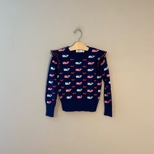 $18 ADD ON vineyard vines navy sweater‎ 7-8Y small zara baby gap janie and jack